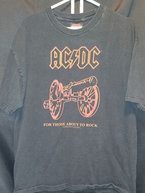 AC/DC Men's 'For Those About to Rock' 2003 Vintage ARTIMONDE
